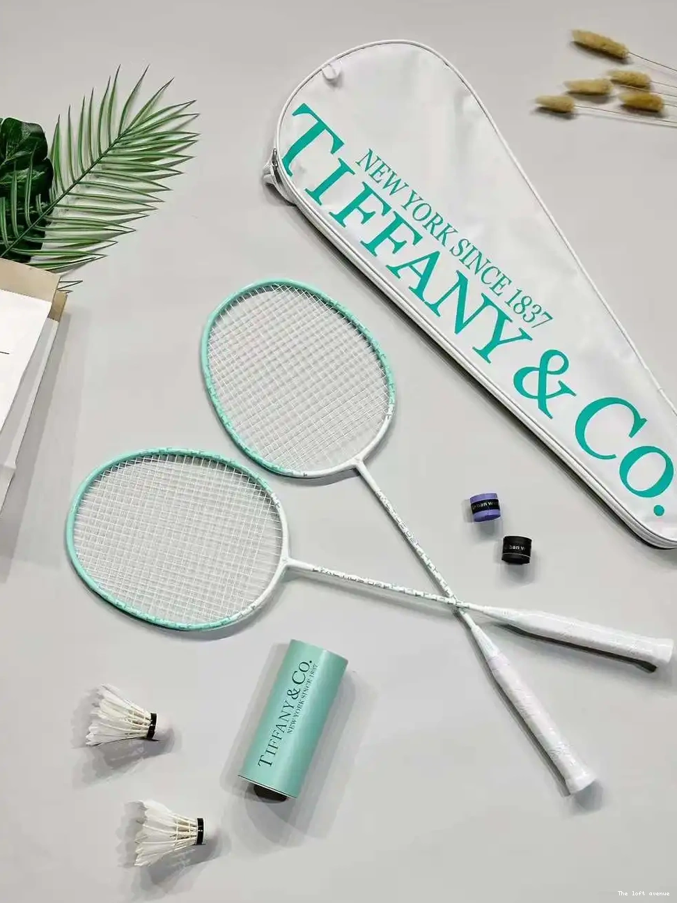 TIFFANY SET RACKET BADMINTON 0609